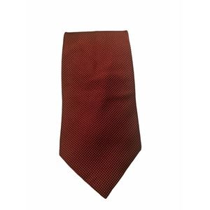 Men's Nautica Burgundy Design 100% Silk Neck Tie